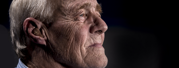 Wrinkled Elderly Man