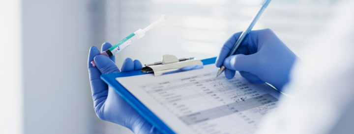 Coronavirus Blood Test Diagnosis Positive