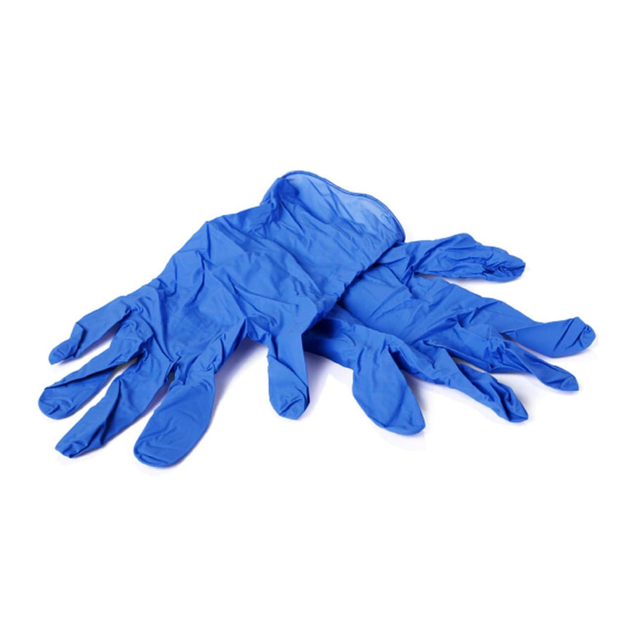 Powder-free disposable latex gloves