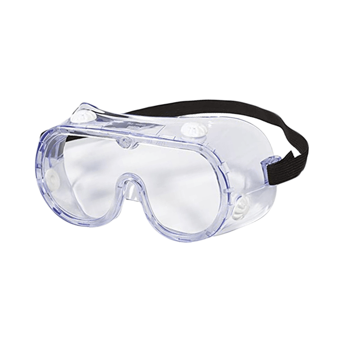 Full coverage protective goggles with anti fog lenses 
